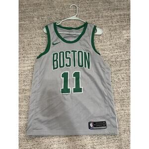 Nike Boston Celtics Kyrie Irving #11 Gray Swingman Jersey 48 Dri-FIT Authentic